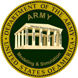 Soldier running in a training excercise